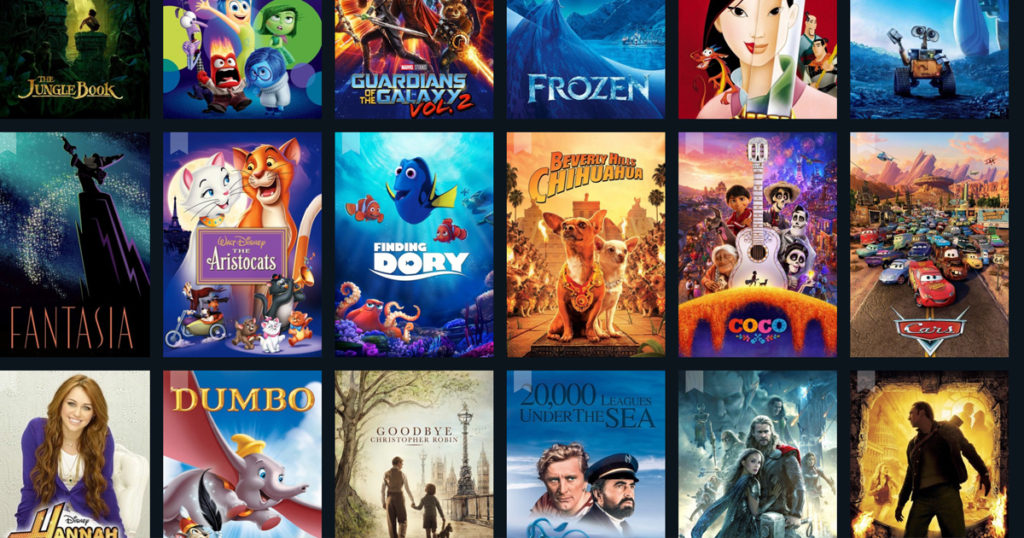 Browse All Disney Plus Movies and Shows Ahead of Its Launch - Screen Radar