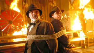 Sean Connery and Harrison Ford in "Indiana Jones and the Last Crusade."